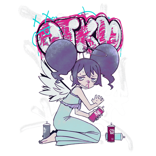 Otachan! - Angel T-shirt